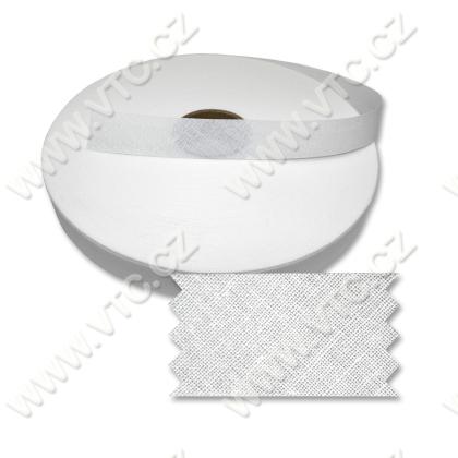 Schrägband 25 mm BW Flach