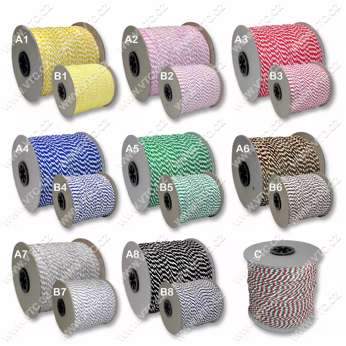 Colourful 200m/roll Cotton Rope 100% Cotton Cords Bakers Twine