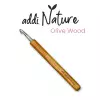 Crochet hook 6 mm addiNature Olive wood #1