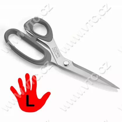 Left-handed fabric scissors 21 cm