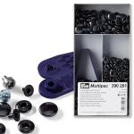 Druckknöpfe ANORAK 15 mm SCHW. NICKEL 100 pcs