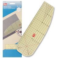 Ironing ruler, transparent 30x10cm