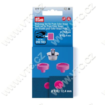 Tools set for PRYM Color snaps press fasteners