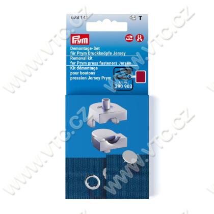 Removal set for Prym Jersey press fasteners