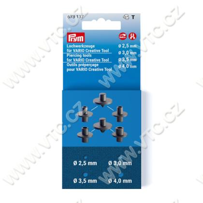 Piercing tools for VARIO Creative tool 2,5 - 4,0 mm