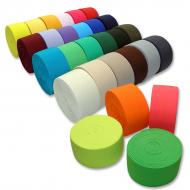 Platte Gummiband 50 mm farbig