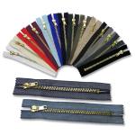 Brass zippers P6 18 cm CE