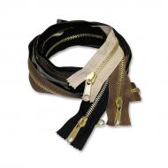 Brass zippers P6 270 cm OE