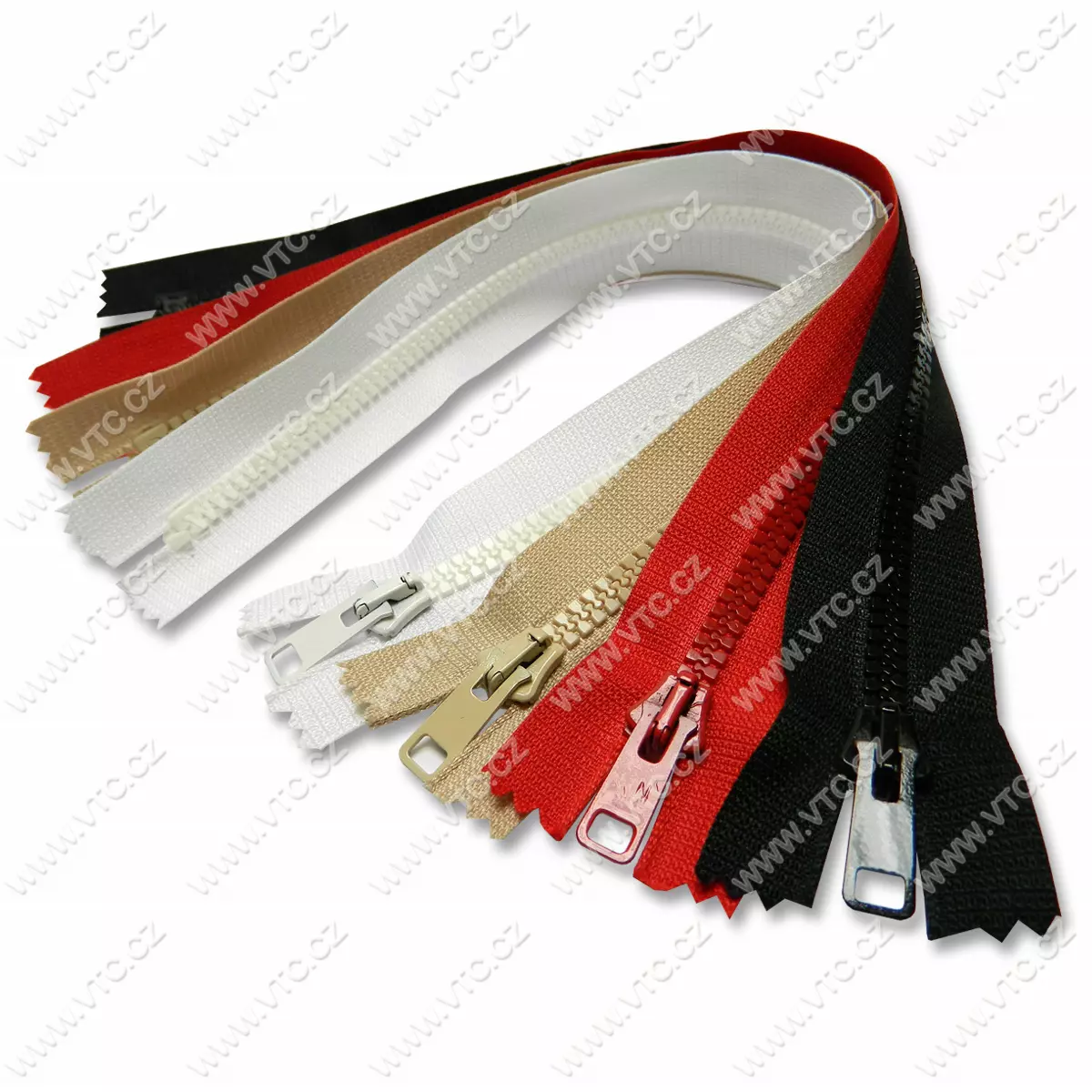 Plastic zippers L6 35 cm CE | VTC JSC