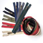Old brass zippers P6Ms 14 cm CE