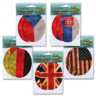 Iron-on patches "flags"