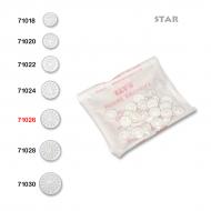 Thread buttons STAR 26 – 25 pcs/pack