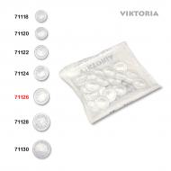 Nitěné knoflíky VIKTORIA 26 - balené 25 ks