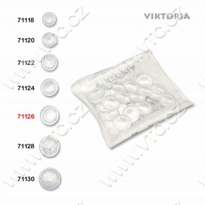 Niťové gombíky VIKTORIA 26 – balené 25 ks