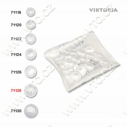 Nitěné knoflíky VIKTORIA 28 - balené 25 ks