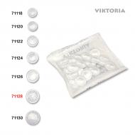 Zwirnknöpfe VIKTORIA 28 – verp.25 Stück