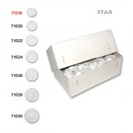 Thread buttons STAR 18 – 500 pcs/box
