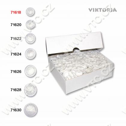 Nitěné knoflíky VIKTORIA 18 - sypané 1000 ks