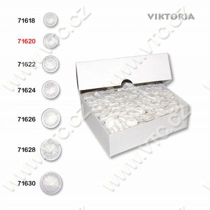 Nitěné knoflíky VIKTORIA 20 - sypané 1000 ks