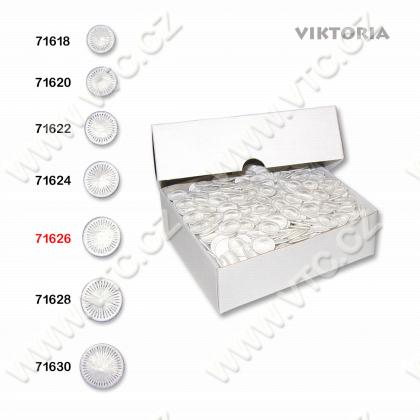 Nitěné knoflíky VIKTORIA 26 - sypané 1000 ks