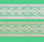 Cotton bobbin lace - 40 mm