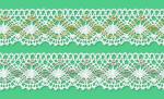 Cotton bobbin lace - 32 mm