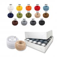 Flax button thread - dose 50m