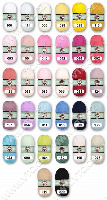 Garn SUPER BABY 5x100 g AUSVERKAUF