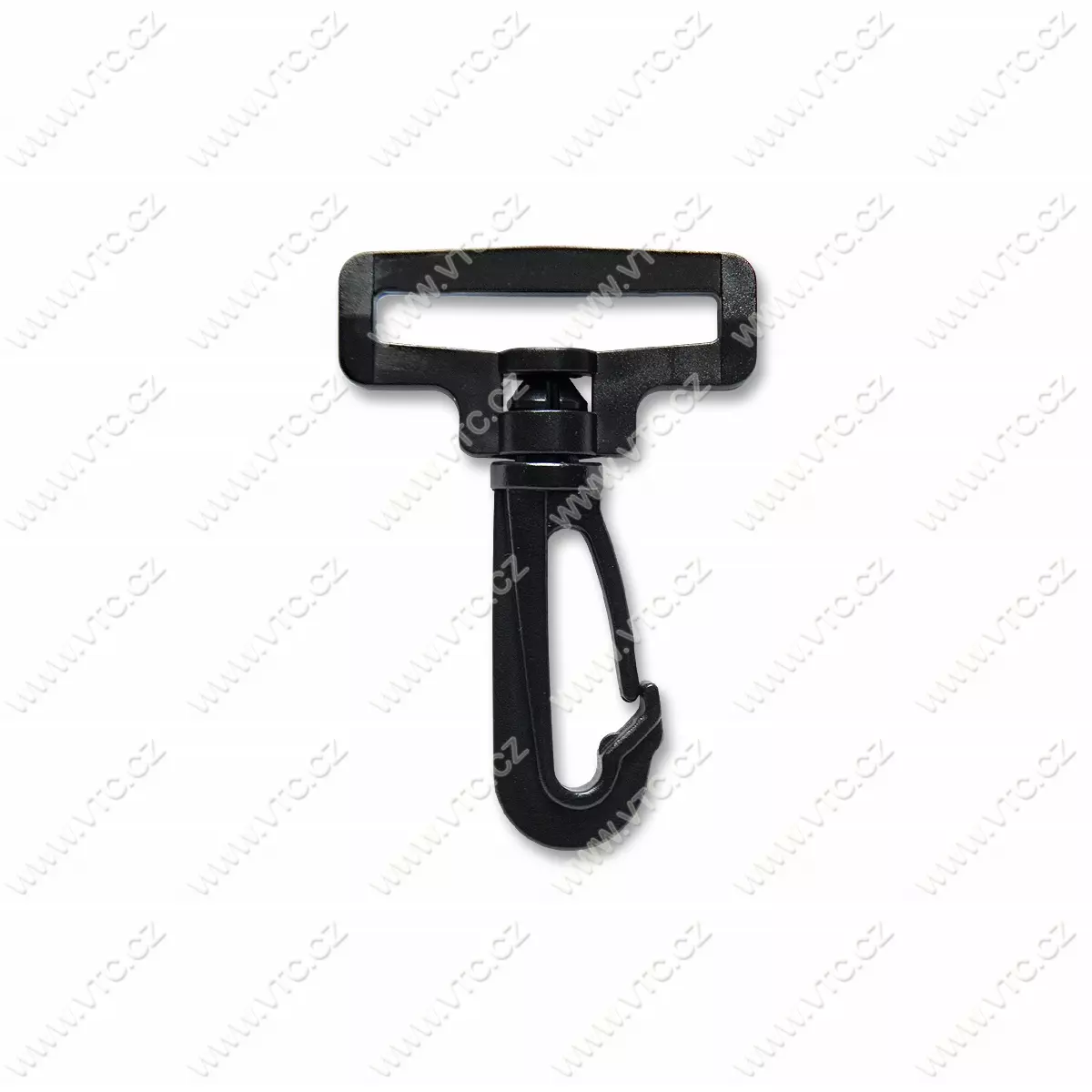 Plastic Snap Hook Swivel - round eye