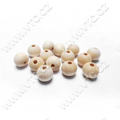 Wooden beads 20 mm 115g