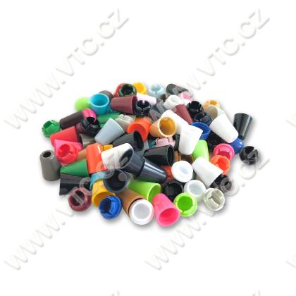 Cord end with cover MIX 50 pcs