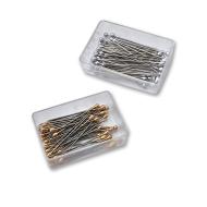 Silver-headed pins 0,59x26 mm, 40pcs