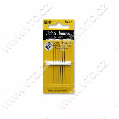 John James Hand-Sewing Needles, Long Darners 7