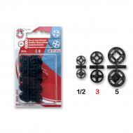 Snap fasteners MIA 3 black