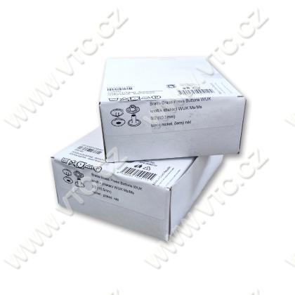 Nietdruckknöpfe WUK 3/2 Nickel, Schw.Nickel 500St