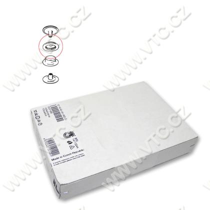 Druckknöpf AM6 Federteil 500St. Antik Messing