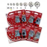 Snap fasteners KIN 1/2 nickel