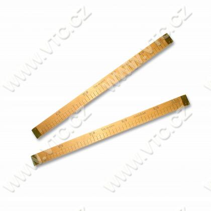 Wooden ruler 0,5 m 2023-2025
