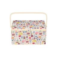 Sewing basket XL Retro Notions