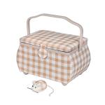 Kazeta na šitie L Gingham - set