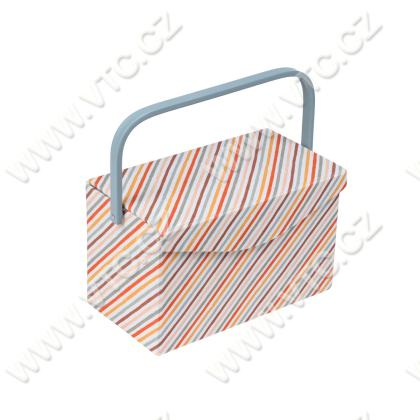Kazeta na šití L Retro Stripes