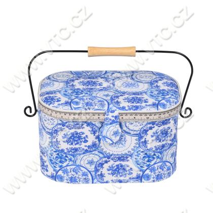 Kazeta na šití L Delft Blue